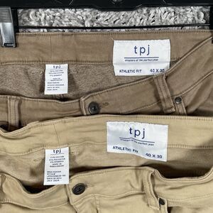 The Perfect Jean NYC Athletic Fit Jeans Bundle of Two Men's Size 40x30 Beige